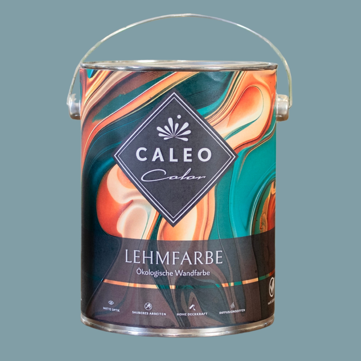 Caleo Color Lehmfarbe - Lagune