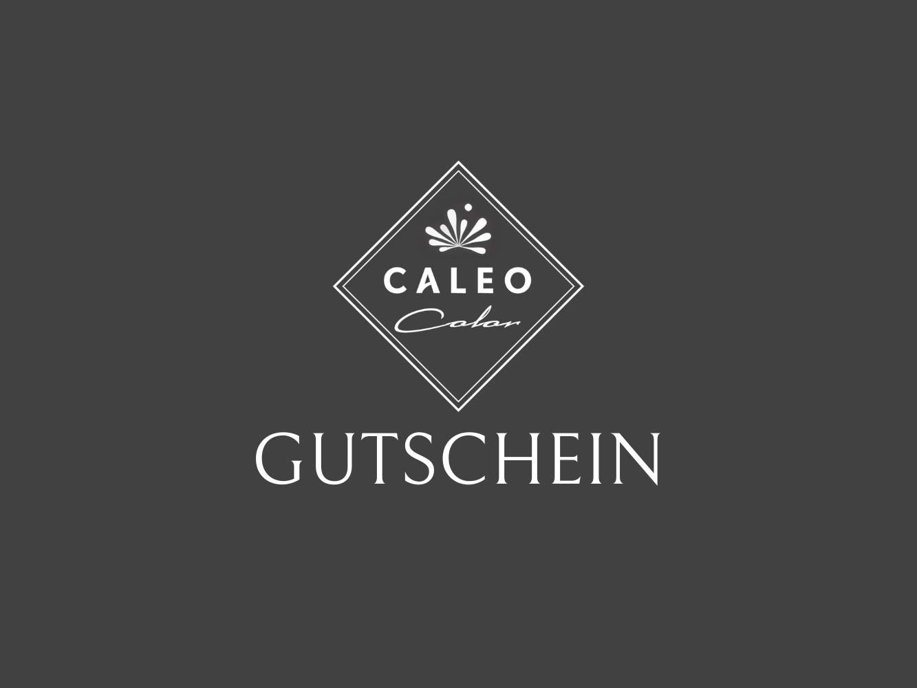 Caleo Color Gutschein auf Recyclingkarton