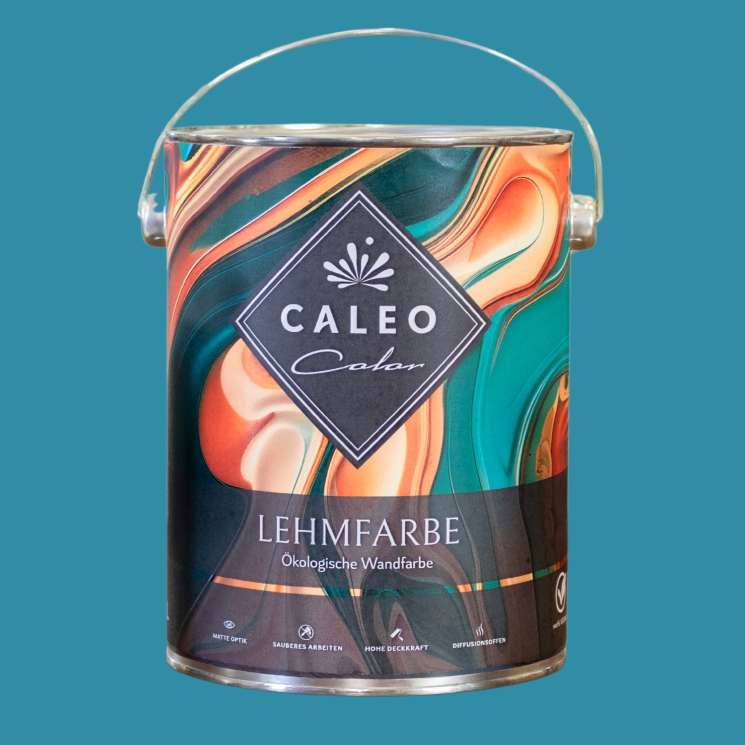 Caleo Color Lehmfarbe - Wellenspiel
