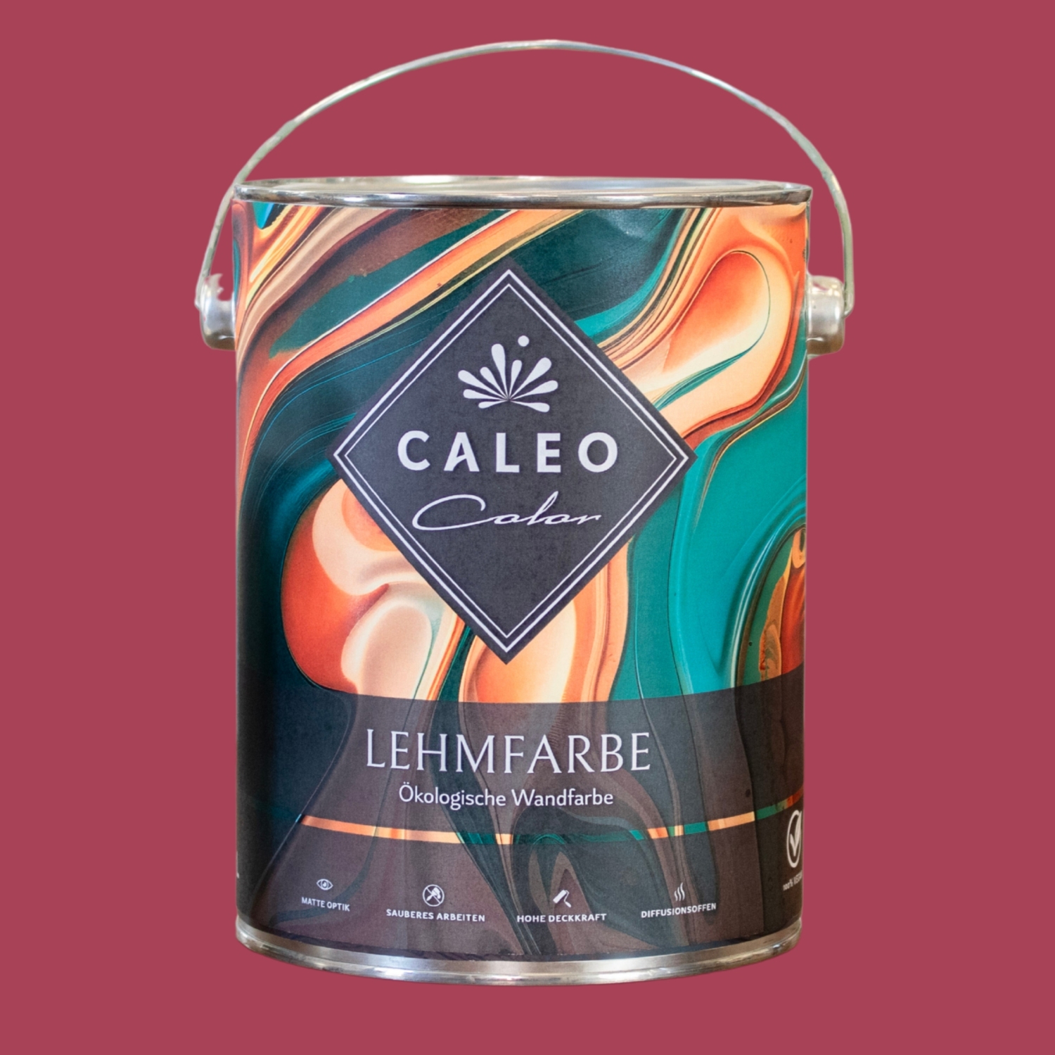 Caleo Color Lehmfarbe - Drachenglut