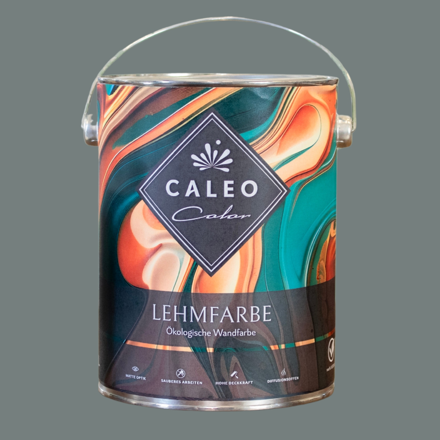 Caleo Color Lehmfarbe - Eukalyptus