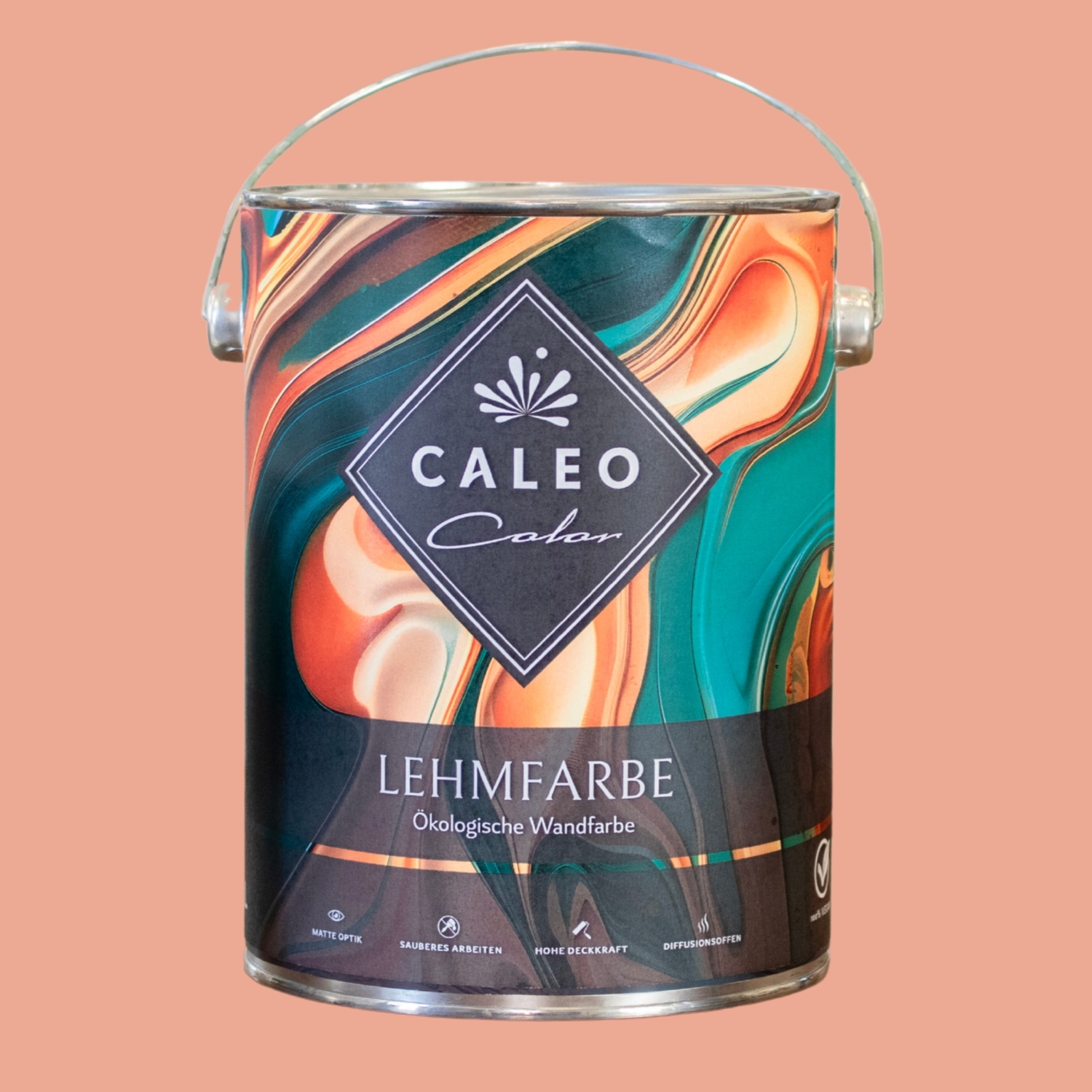 Caleo Color Lehmfarbe - Pfirsichduft